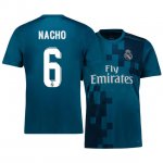 2017-18 Real Madrid #6 Nacho Third Soccer Jersey