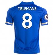2020-21 Leicester City Home Soccer Jersey Shirt YOURI TIELEMANS #8