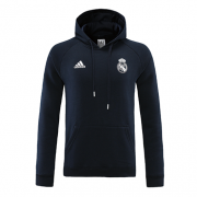2021-22 Real Madrid Black Hoodie Sweater