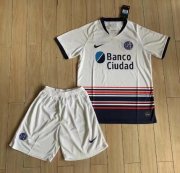 Kids San Lorenzo de Almagro 2020-21 Away Soccer Kits Shirt With Shorts