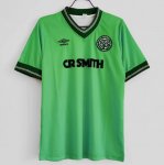 1984-86 Celtic Retro Green Away Soccer Jersey Shirt