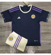 Kids 2022-23 Scotland Home Soccer Kits Shirt with Shorts