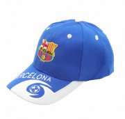 Barcelona Blue Soccer Peak Cap