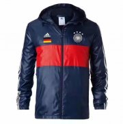 2020 EURO Germany Borland Red Hoodie Windbreaker Jacket