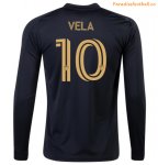 2021-22 Los Angeles FC Home Long Sleeve Soccer Jersey Shirt CARLOS VELA #10