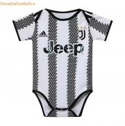 2022-23 Juventus Infant Home Soccer Jersey Little Baby Kit