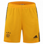 2019-20 Ajax Goalkeeper Yellow Soccer Jersey Shorts