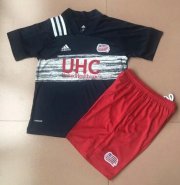 Kids New England Revolution 2020-21 Home Soccer Shirt With Shorts