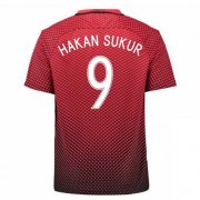 2016 Turkey Hakan Sukur 9 Home Soccer Jersey