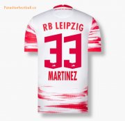 2021-22 RB Leipzig Home Soccer Jersey Shirt MARTINEZ 33 printing