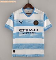 2022-23 Manchester City Blue White Special Soccer Jersey Shirt