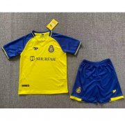 Kids Al-Nassr FC 2022-23 Home Soccer Kits Shirt With Shorts