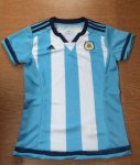 2015-16 Argentina Home Soccer Jersey Women