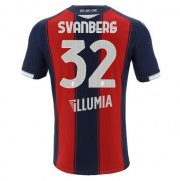 2020-21 Bologna Home Soccer Jersey Shirt MATTIAS SVANBERG 32