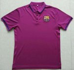 2016-17 Barcelona Purple Polo Shirt