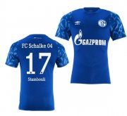 2019-20 Schalke 04 Home Soccer Jersey Shirt Benjamin Stambouli #17