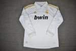 2011-2012 Real Madrid White Retro LS Jersey