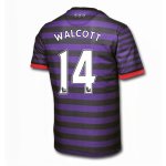 12/13 Arsenal #14 Walcott Away Soccer Jersey Shirt