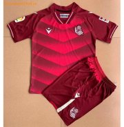 Kids Real Sociedad 2021-22 Away Soccer Kits Shirt With Shorts