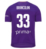 2019-20 Fiorentina Home Soccer Jersey Shirt BRANCOLINI #33