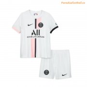2021-22 PSG Kids Away Soccer Kits Shirt with Shorts