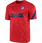 2020-21 Atletico Madrid Red Training Shirt