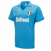 87-88 Napoli Retro Home Soccer Jersey Shirt