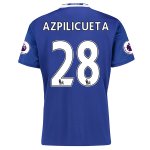 2016-17 Chelsea 28 AZPILICUETA Home Soccer Jersey