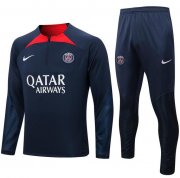 2022-23 PSG Navy Training Kits Sweatshirt with Pants