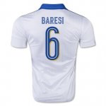 2016 Italy 6 Baresi Away Soccer Jersey