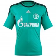 13-14 Schalke 04 Away Green Jersey Shirt