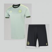 Kids Celtic 2022-23 Third Away Soccer Kits Shirt With Shorts