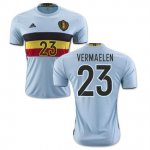 2016 Belgium Vermaelen 23 Away Soccer Jersey