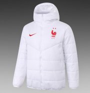 2020 France White Cotton Warn Coat