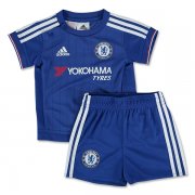 Kids Chelsea 2015/16 Home Soccer Shirt With Shorts