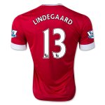 2015-16 Manchester United LINDEGAARD 13 Home Soccer Jersey