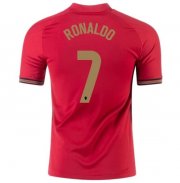 2020 EURO Portugal Home Soccer Jersey Shirt CRISTIANO RONALDO #7