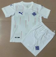 Kids Iceland 2020 EURO Away Soccer Kits Shirt with Shorts