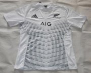 2015 Rugby World Cup New Zealand White-Grey Shirt