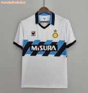 1990-91 Inter Milan Retro Away Soccer Jersey Shirt