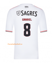 2021-22 Benfica Away Soccer Jersey Shirt with Gabriel 8 printing
