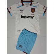 Kids West Ham United 2016-17 Away Soccer Shirt With Shorts