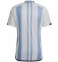 2022 World Cup Argentina Home Soccer Jersey Shirt