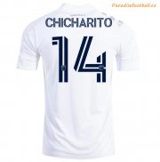 2021-22 La Galaxy Home Soccer Jersey Shirt CHICHARITO HERNÁNDEZ #14