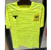 2021-22 Al-Ittihad Club Yellow Away Soccer Jeresy Shirt