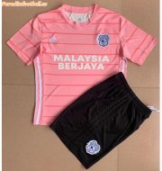 Kids Cardiff City 2021-22 Away Soccer Kits Shirt With Shorts