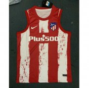 2021-22 Atletico Madrid Home Soccer Vest Jersey Shirt