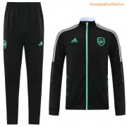2021-22 Arsenal Black Training Kits Jacket with Pants