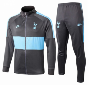 19-20 Tottenham Hotspur Grey Blue Training Kits (Jacket+Pants)