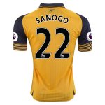 Arsenal 2016-17 22 SANOGO Away Soccer Jersey